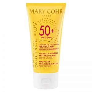 kiinteyttävä aurinkovoide spf 50 kasvoille